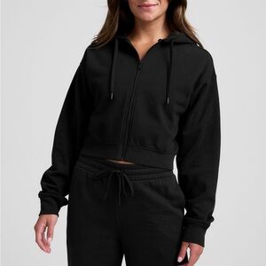 NWT Beyond Yoga LuxeFleece Zip Up Hoodie
